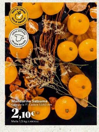 Gadis Mandarina satsuma oferta