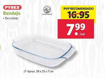 Pyrex bandeja