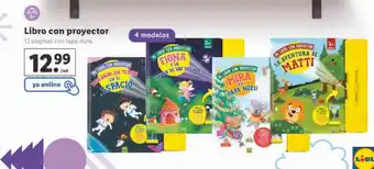 Lidl Libro con proyector oferta