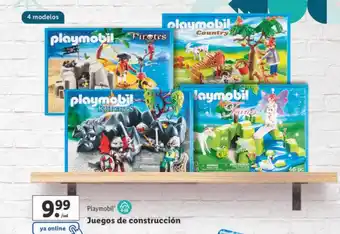 Lidl Playmobil juegos de construcción oferta
