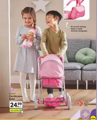 Lidl Playtive carrito para bebé oferta