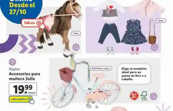 Lidl Playtive accesorios para muñeca julia oferta