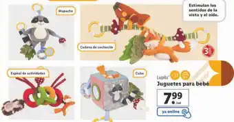Lidl Lupilu juguetes para bebé oferta