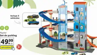 Lidl Playtive set de parking oferta