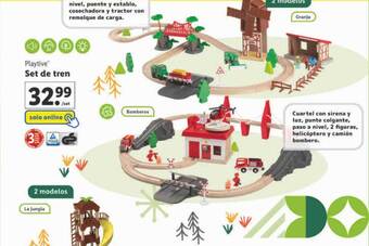 Lidl Playtive set de tren oferta
