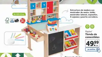 Lidl Playtive tienda de comestibles oferta