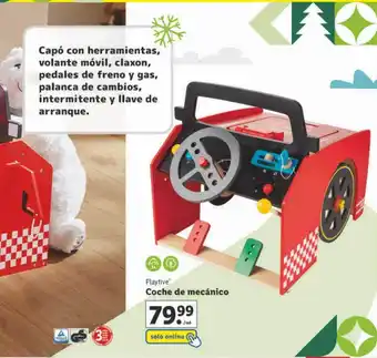 Lidl Playtive coche de mecánico oferta