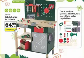 Lidl Playtive set de banco de trabajo oferta
