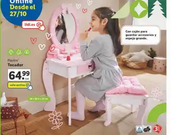 Lidl Playtive tocador oferta
