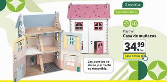 Lidl Playtive casa de muñecas oferta