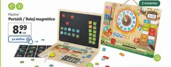 Lidl Playtive portátil reloj magnético oferta
