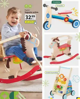 Lidl Playtive juguete activo oferta