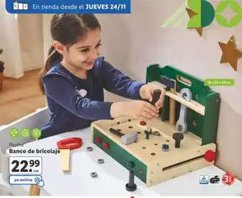Lidl Playtive banco de bricolaje oferta