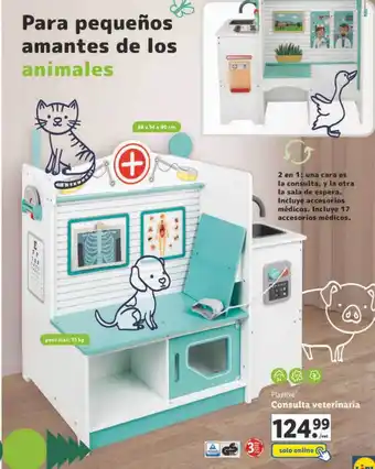Lidl Playtive consulta veterínaria oferta