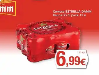 Keisy Cervesa estrella damm llauna pack-12 oferta