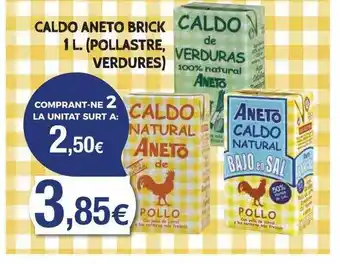 Keisy Caldo aneto brick pollastre verdures oferta