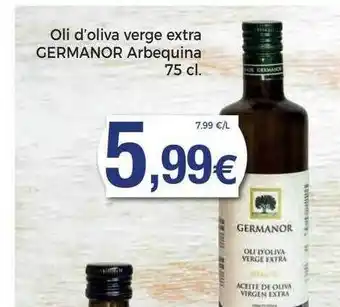 Keisy Oli d'oliva verge extra germanor arbequina oferta