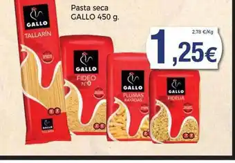 Keisy Pasta seca gallo oferta
