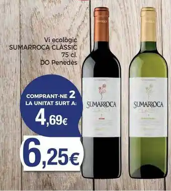 Keisy Vi ecològic sumarroca clàssic don penedès oferta