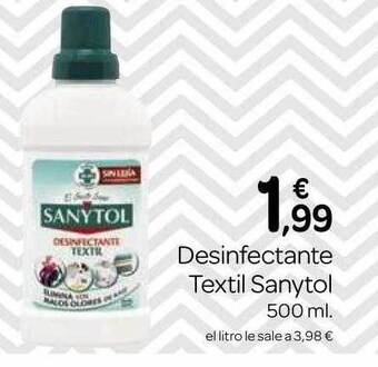 Supermercados El Jamón Desinfectante textil sanytol oferta