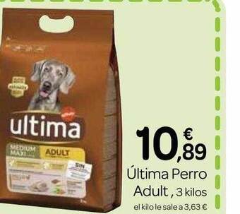 Supermercados El Jamón Última perro adult oferta