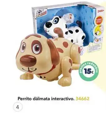 Perrito dálmata interactivo