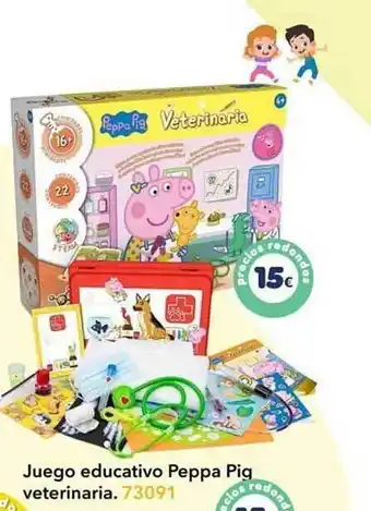 Tiendas MGI Juego educativo peppa pig veterinaria oferta
