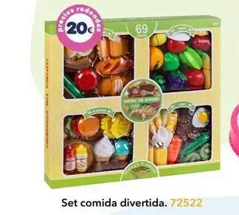 Tiendas MGI Set comida divertida oferta