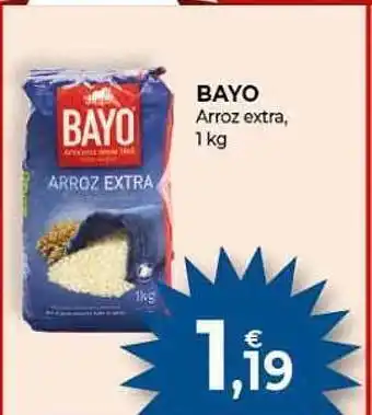CashDiplo Bayo arroz extra oferta