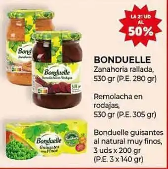 CashDiplo Bonduelle zanahoria rallada remolacha en rodajas bondeulle guisantes al natural muy finos oferta