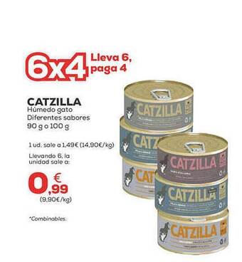 Kiwoko Catzilla húmedo gato oferta