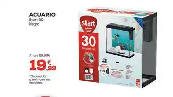Kiwoko Acuario start 30 negro oferta