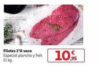 Alcampo Filetes 1aa vaca oferta