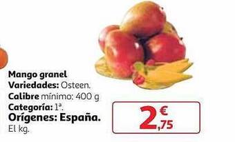 Alcampo Mango granel oferta