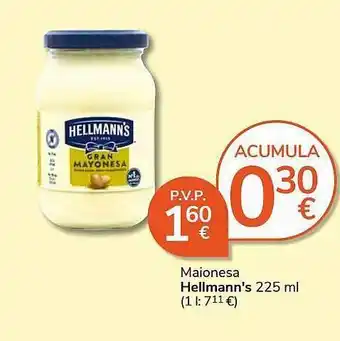 Consum Mainesa hellmann's oferta