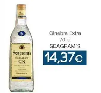SPAR Lanzarote Ginebra extra seagram's oferta