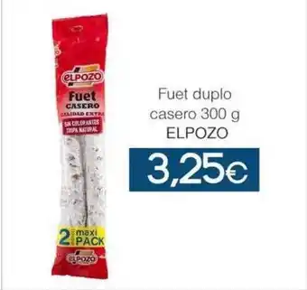 SPAR Lanzarote Fuet duplo casero elpozo oferta