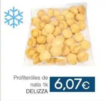 SPAR Lanzarote Profiteróles de nata delizza oferta