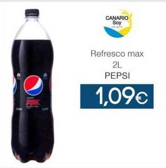SPAR Lanzarote Refresco max pepsi oferta