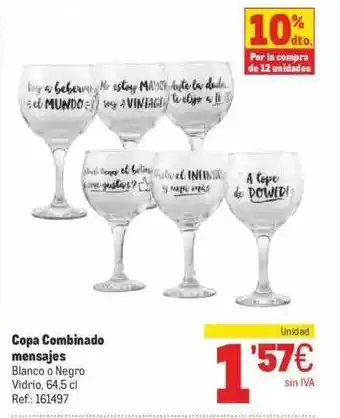 Makro Copa combinado mensajes oferta