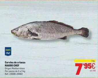 Makro Corvina de crianza makro chef oferta
