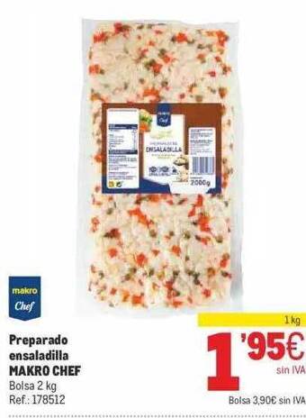 Makro Preparado ensaladilla makro chef oferta