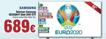 FROIZ Televisor Samsung QE55Q64T Qled UHD STV oferta