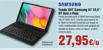 FROIZ Funda SHT Samsung A7 10,4" BT Azul o Rojo oferta