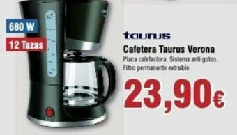 FROIZ Cafetera Taurus Verona oferta