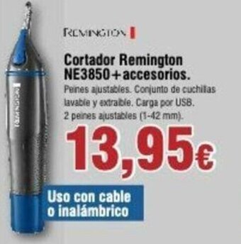 FROIZ Cortador Remington NE3850+accesorios oferta