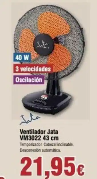 FROIZ Ventilador Jata VM3022 43 cm oferta