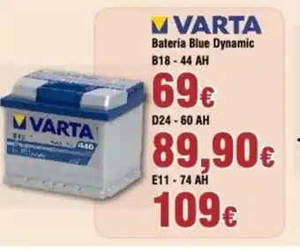 FROIZ Varta batería Blue Dynamic oferta