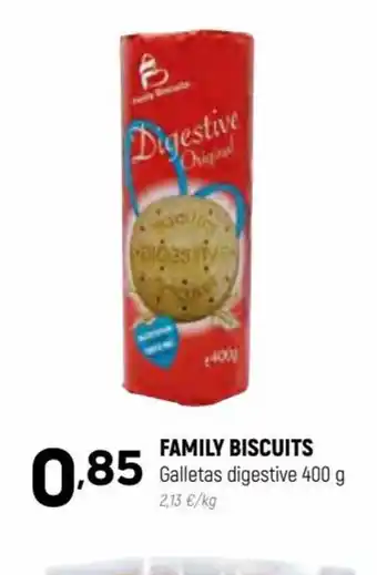Coviran family Biscuit Galletas digestive 400 g oferta