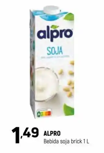 Coviran Alpro Bebida soja brick 1 L oferta